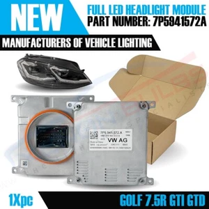 Genuine VW AG 7P5941572A 7P5.941.572.A Keboda LHC111 LED Module Headlight - Picture 1 of 5