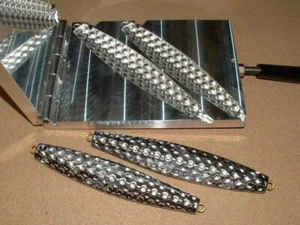 Salzwasser D Jig-3 holprige Form 20, 24 Unzen CNC Aluminium Diamant - Bild 1 von 3