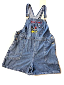 Dr. Suess - Green Eggs and Ham - Sam I Am - Denim Overall Romper - Women Size XL - Foto 1 di 11