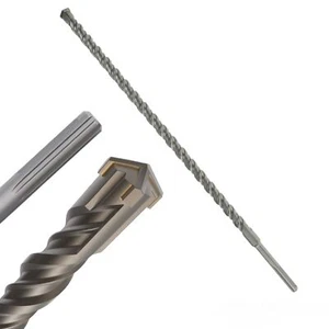 PUNTA 4 TAGLI PER TRAPANO 1 METRO X 30MM ATTACCO SDS MAX WIDIA PER CEMENTO - Foto 1 di 5