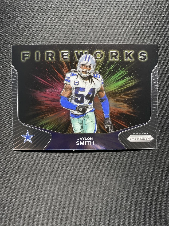 Jaylon Smith - Fireworks - #25 - Dallas Cowboys - 2020 Panini - Prizm Football - Image 1 of 1