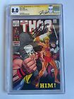 Thor 165 CGC 8.0 SS WP Signed by Stan Lee HIM 1969