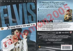 DVD ELVIS PRESLEY THAT'S THE WAY IT IS (1970) 2-Disc-SE Documentary Region 2 NEW - Picture 1 of 1