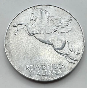 1950 R Italy 10 Lire Coin - Italian Ten Lire - Repubblica Italia - Free Shipping - Picture 1 of 4