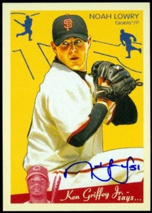Autógrafos Upper Deck Goudey 2008 #NL Noah Lowry - casi nuevo-como nuevo - Imagen 1 de 1
