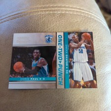 2010-11 Playoff Contenders Patches One-Two Punch Chris Paul Emeka Okafor #21