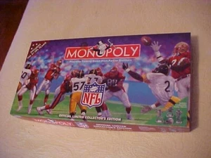 NFL MONOPOLY GAME; ALL PIECES PRESENT, GOLD COIN - Picture 1 of 8