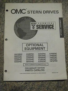 OMC Stern Drives 1995 Parts Catalog Optional Equipment ~ #988208 - Bild 1 von 3