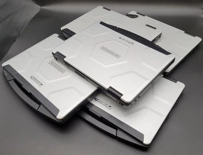 Set of 5 Panasonic Toughbook CF54 Touch PC i5 6300U 8GB RAM 256GB SSD NO OS READ - Image 1 of 3