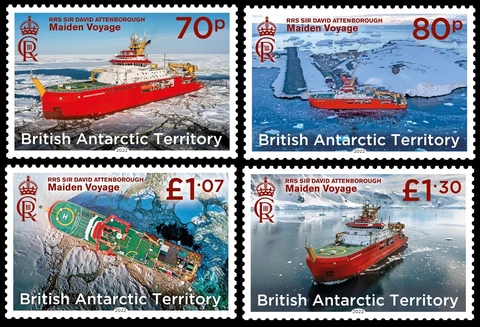 BRITISH ANTARCTIC TERRITORY BAT 2022 SHIPS RSS SIR DAVID ATTENBOROUGH VOYAGE Cover