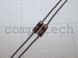 2 pezzi resistenze impasto di carbone 18 Ohm 0,5W 10% Allen-Bradley Audio Tube - Foto 1 di 1