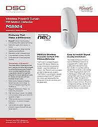 DSC PowerSeries NEO PG8924 wireless Motion Detector with curtain lens 868-3 mhz