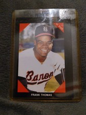 1990 FRANK THOMAS Best Cards Co. Minor League Rookie Card #318 Birmingham Barons