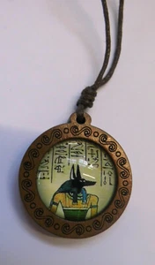 Halskette Anubis Necklace Pharao Anhänger Ägypten Pyramiden - Bild 1 von 1