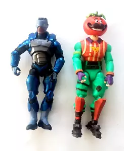 Figurine Fortnite Carburo e Testa di Pomodoro 4" 2018/2019 - Foto 1 di 1