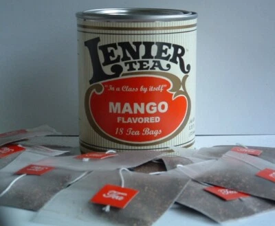 Bolsas de té de mango biodegradables 18 unidades de lata reutilizable Foto 1 de 4