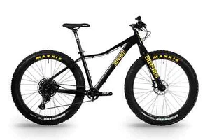 Borealis Flume Select - Aluminum Fat Bike 27.5" SRAM Eagle NX Black & Yellow - Picture 1 of 2