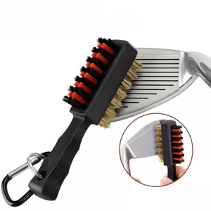 Golf Double-sided Brush Opti Club Zip Wire Cleaning Brush Masters Groove Cleaner - Picture 1 of 5