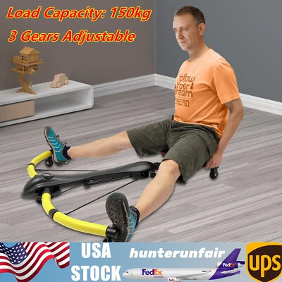 Máquina de ejercicio abdominal modelador corporal equipo de gimnasio entrenador de remo fitness Foto 1 de 4