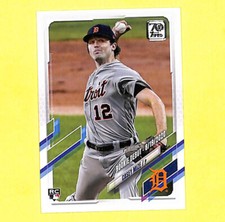 2021 Topps Update US63 Casey Mize Rookie Debut RC Card Tigers 