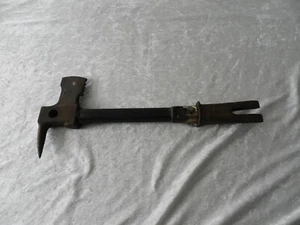 RARE ancien accessoire de pompier hache levier Fireman Axe USA PARATECH - Picture 1 of 7