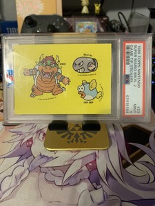 1989 TOPPS NINTENDO GAME TIP STICKERS #23 SUPER MARIO BROS 2 PSA 9 MINT