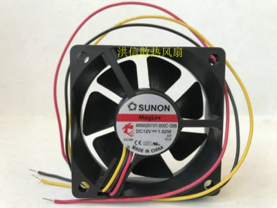 1 PCS Sunon FAN  MB60201V1-000C-G99 DC12V 1.62W  6020 6CM 3WIRE - Image 1 of 3