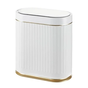 Bathroom Trash Can with Automatic Lid 2 Gallon Motion Sensor Trash Can, 7.5 L... - Picture 1 of 7