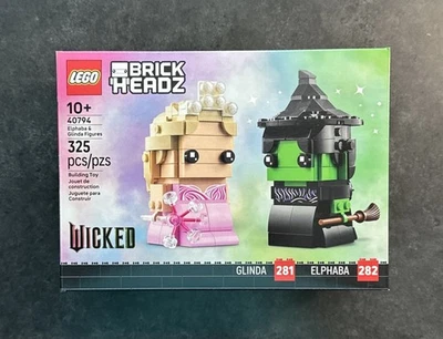 Figuras LEGO 40794 Brickheadz Wicked Elphaba y Glinda Foto 1 de 4