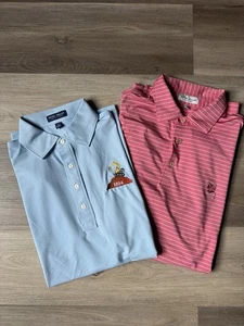 Peter Millar Summer Crown Comfort Golf Polo Herren Größe Medium makellos - Bild 1 von 3