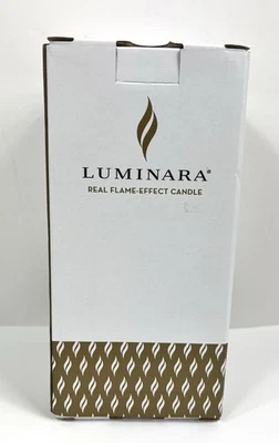 "Luminara Flameless 6 1/2"" vela pilar llama parpadeante batería roja" Foto 1 de 4