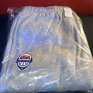 Nike Herren Team USA Training Basketball Fleece Team ausgestellt Jogginghose Probe - Bild 1 von 4
