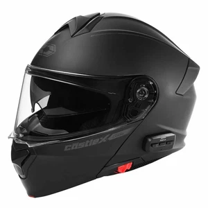 Castle X CX935 Bluetooth Integrated Helmet Sena Flip Up Modular Inner Sun Shield - Picture 1 of 4