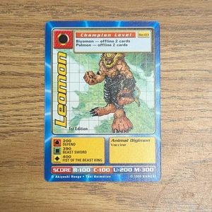 Digimon Digi Battle - Leomon Bo-03 - 1st Ed - Series 1 Bandai MP - Bild 1 von 2