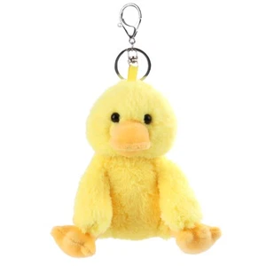 Cute Toys Plush Yellow Duck Stuffed Animal Soft Keychain for Kids Bag, Purse,... - Picture 1 of 4