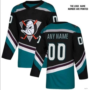 Personalized Anaheim Ducks Hockey Shirt Black Kits 2025 Hockey Team Fan Gear - Picture 1 of 5