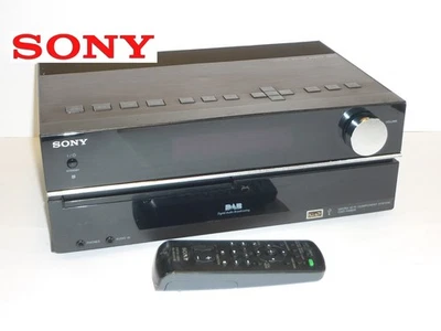 Sony CMT-HX80R CD DAB Compact Disc Receive Stereo Hi-fi System in Black - Image 1 of 4