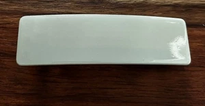 Vintage 1980s 90s Gray. Silver Color Plastic Hair Barrette Clip - Picture 1 of 15