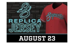 XXL AZ Dbacks Serpientes Replica Jersey SGA 8/23/2025 Presale, New! Diamondbacks - Picture 1 of 3