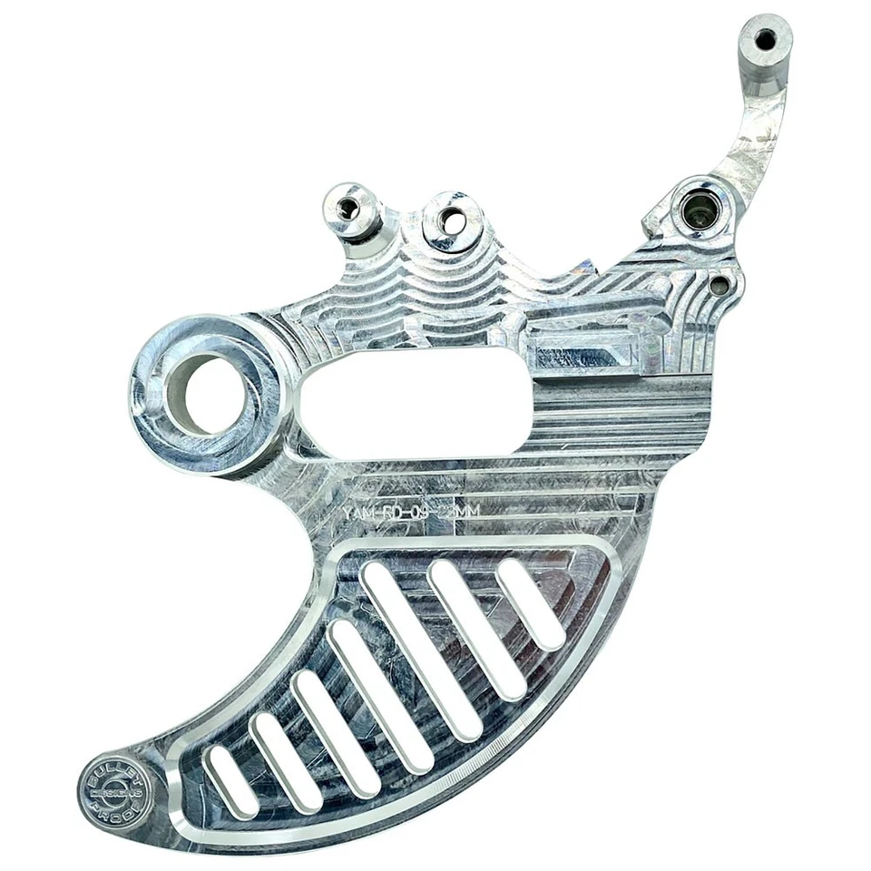 Protector de disco trasero plateado con diseños a prueba de balas para YAMAHA YZ250F YZ450F WR 250F 450 Foto 1 de 1