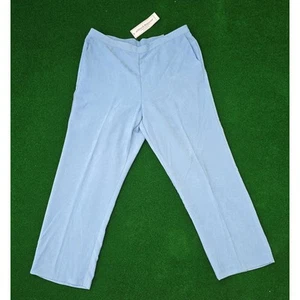 NWT Alfred Dunner Northern Lights Women's Size 16 Classic Fit Pants Dove Blue - Picture 1 of 7