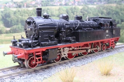Märklin Spur H0 3106 Tenderlok BR 78 355 der DB Ep.III Dampflok mit OVP!!! - Bild 1 von 4