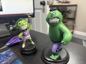Gentle Giant Marvel Animated HULK and SHE-HULK Statue Diamond & Scottie Young - Picture 1 of 1