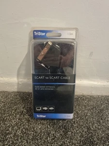 SCART LEAD Fully Wired 21 Pin TV DVD SKY VIDEO CABLE Pick 1.5m - Picture 1 of 6