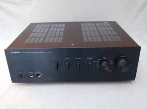 Black Yamaha A-S301 Natural Sound Stereo Integrated Amplifier with Phono - Picture 1 of 14