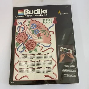 Kit calendario con joyas Bucilla 1991 #82709 ventilador - Imagen 1 de 3