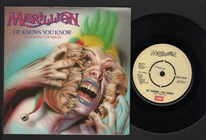 7" MARILLION HE KNOWS YOU KNOW / CHARTING THE SINGLE EMI 5362 1983 MADE IN UK - Picture 1 of 1
