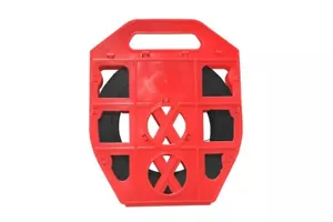304 SS Band 3/4" x 0,030" x 100' - roter Spender - BESCHICHTET IN SCHWARZEM POLYESTER - Bild 1 von 1