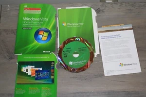 Microsoft Windows Vista Home Premium Upgrade 32 Bit - komplett mit Serial Key - Bild 1 von 5
