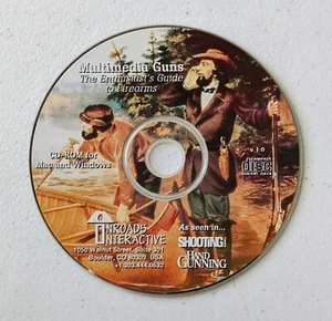 Multimedia Guns The Enthusiast's Guide to Firearms Interactive CD-ROM PC MAC  - Picture 1 of 1